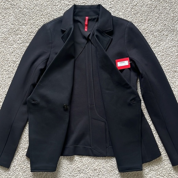 SPANX Perfect Asymmetrical Tailored Blazer Size Small NWT - Picture 13 of 16